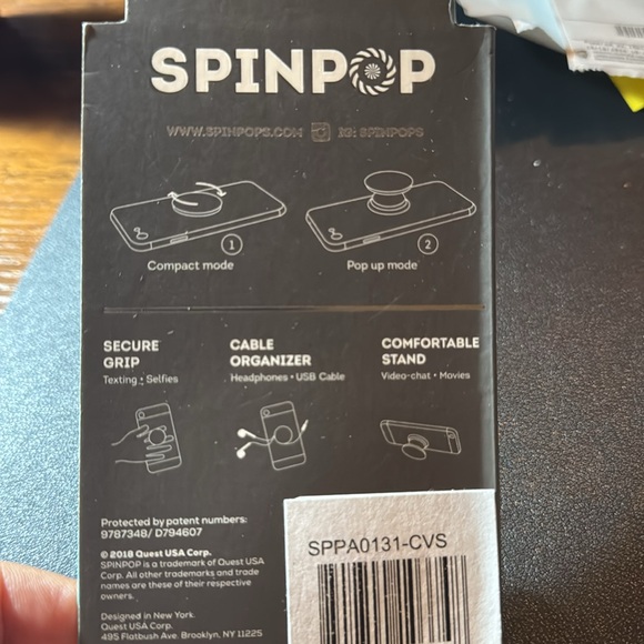 Spinpop Mirror Edition Phone grip FREE WITH BUNDLE - Picture 3 of 4